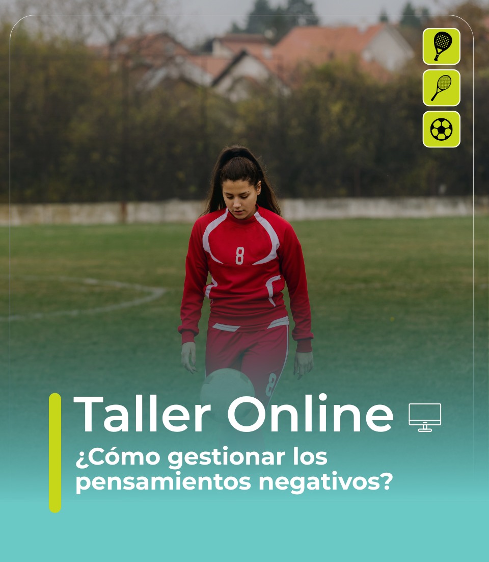 Manejo de pensamientos negativos en la competición